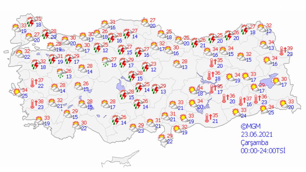 Haftanın ilk günü Meteoroloji'den son dakika  uyarısı: Kuvvetli sağanak yağış geliyor 8
